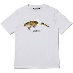 Palm Angel Croc Print Short Sleeve T-Shirt