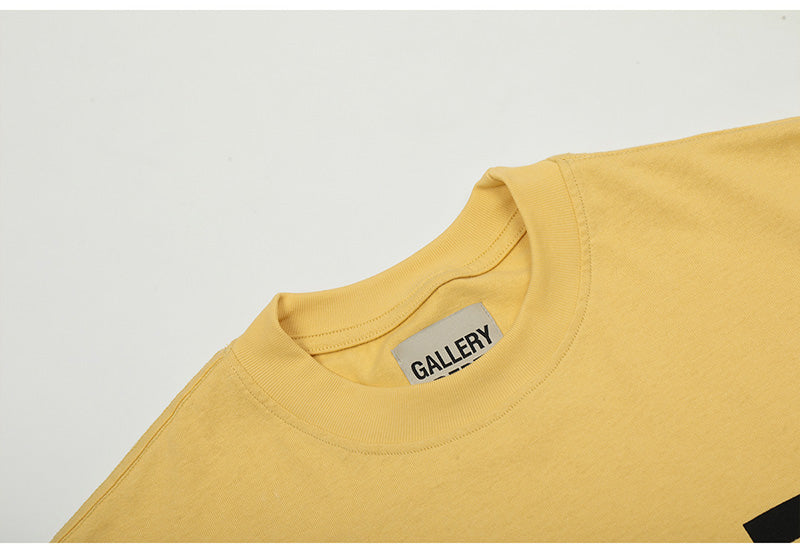 Gallery Dept. Classic LOGO letter printed short Sleeve T-Shirt