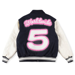 Sp5der Wool Varsity Jacket