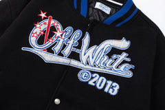 OFF WHITE Logo-Embroidered Jacket