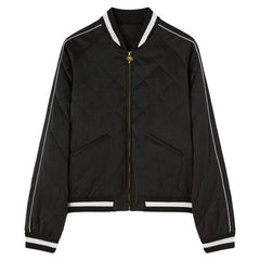 Palm Angels Quilted Souvenire Bomber Jacket