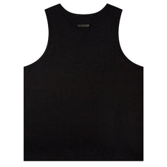 Fear Of God Flocked letter crew neck Sleeveless T-Shirts