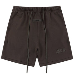 Fear Of God Season 9 flocking thickened letter print Shorts
