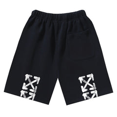 Off-White Logo Arrows Printed Shorts