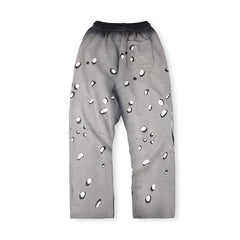 Hellstar Grey Future Flame Sweatpants