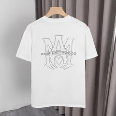AMIRl Logo-Print Cotton-Jersey T-Shirts