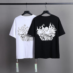 OFF-WHITE DJ Print T-Shirts