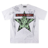 Hellstar Five-Pointed Star Print T-Shirt