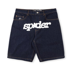Sp5der OG Logo Denim Short