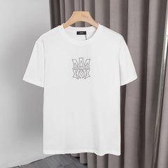 AMIRl Logo-Print Cotton-Jersey T-Shirts