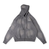 Hellstar Studded Flame Zip-Up Hoodie