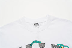 VALLEY Vale Forever WHITE BLING Rhinestone TEE