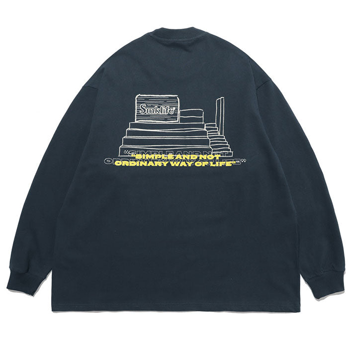 SMKLIFE Letter Printing Sweatshirts
