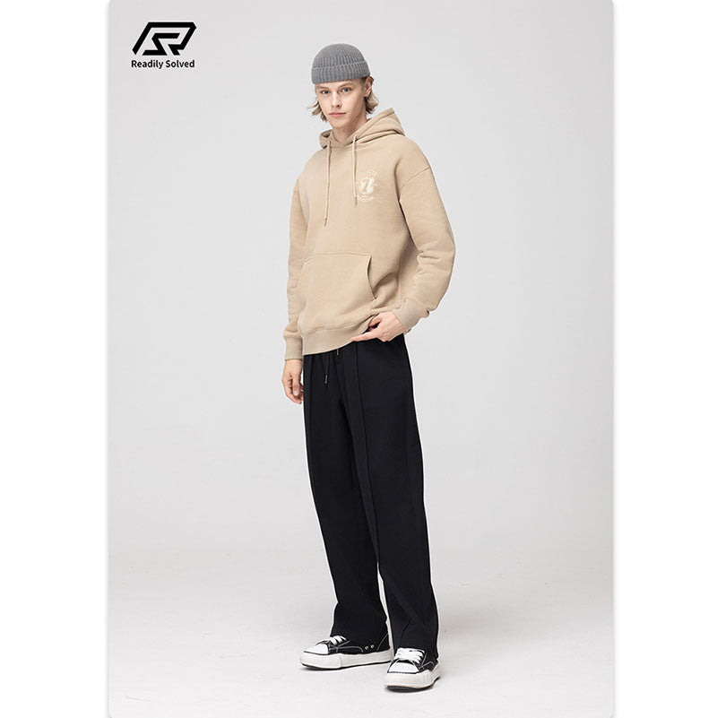 RS No. 7 print fashion brand hooded sweater