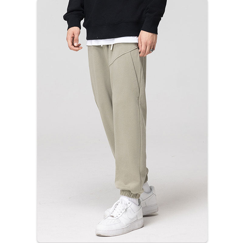 RS paneled cropped track pants