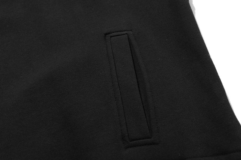 RHUDE embroidered slogan logo sweatshirts