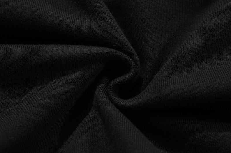 RHUDE embroidered slogan logo sweatshirts