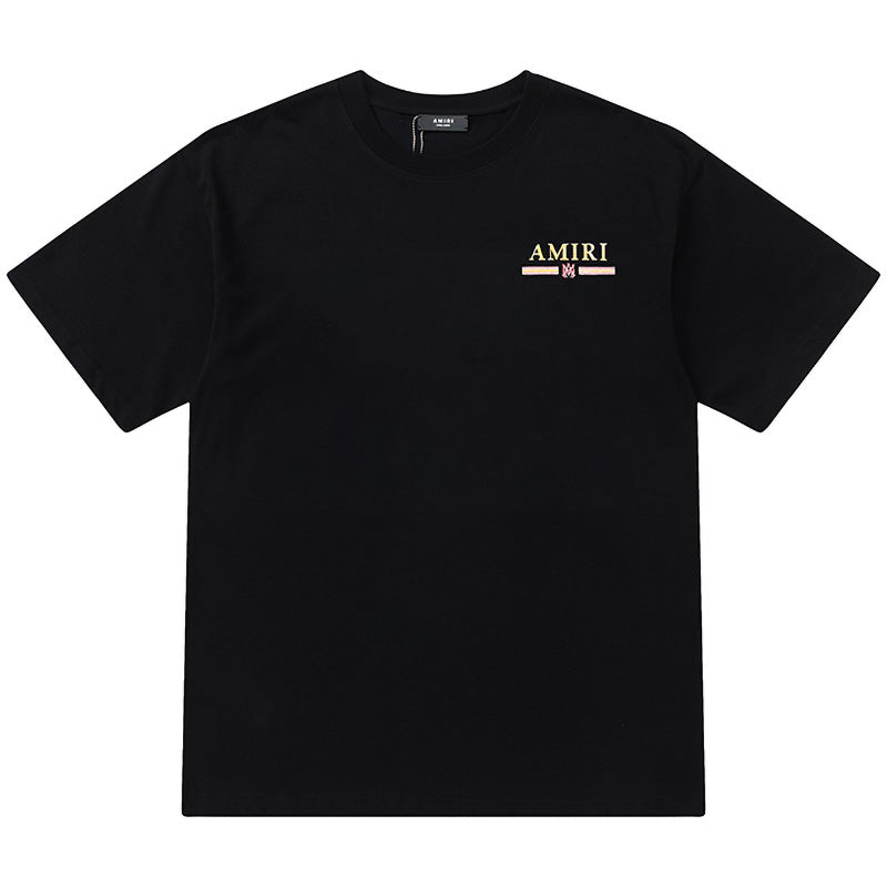 AMIRI Logo-Flocked Cotton-Jersey T-Shirt