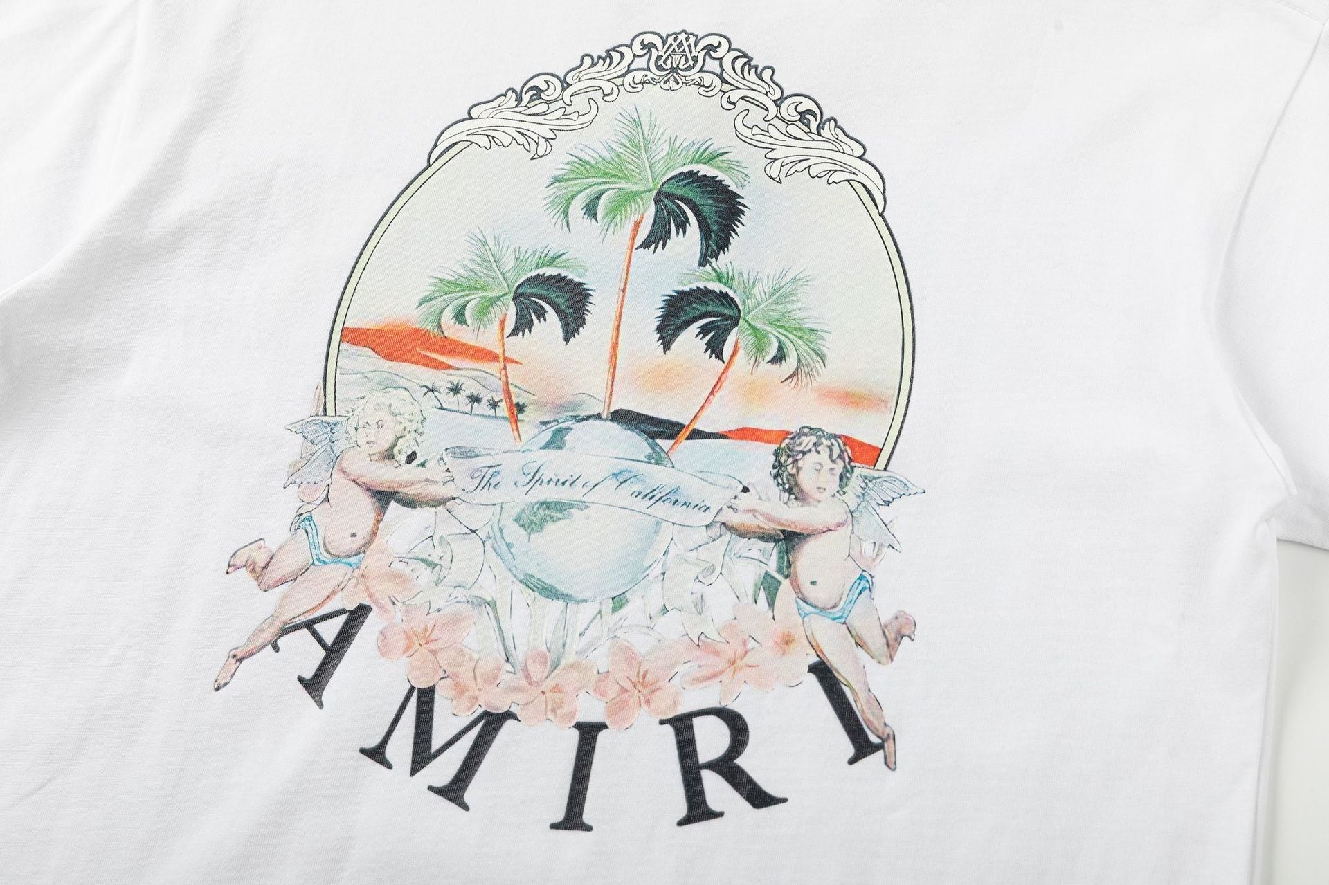 AMIRI Cherub Logo-Print T-Shirts