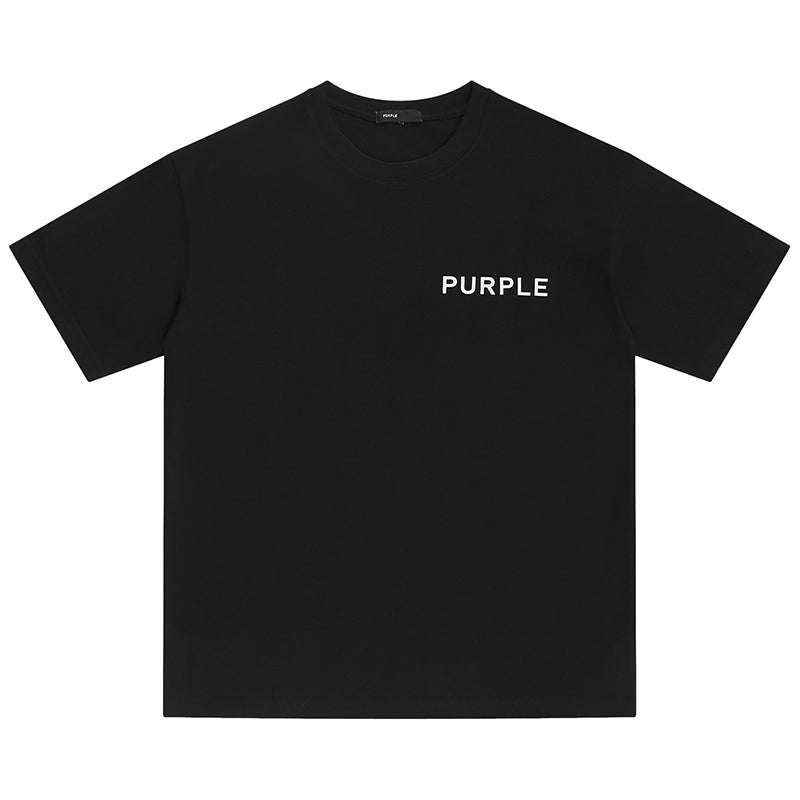 Purple Brand Clean Jersey Logo T-Shirt