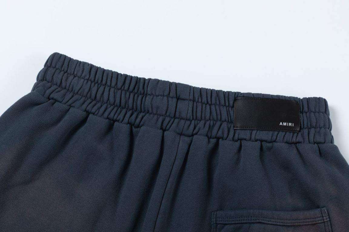 AMIRI Vintage Collegiate cotton track shorts