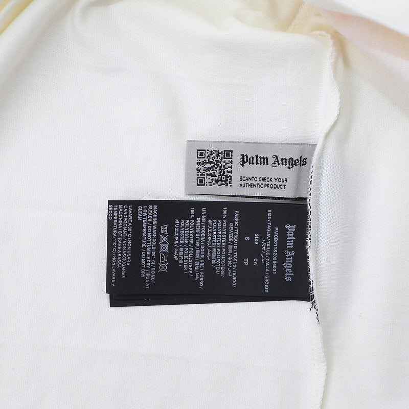 Palm Angels Logo-Print Cotton T-Shirt