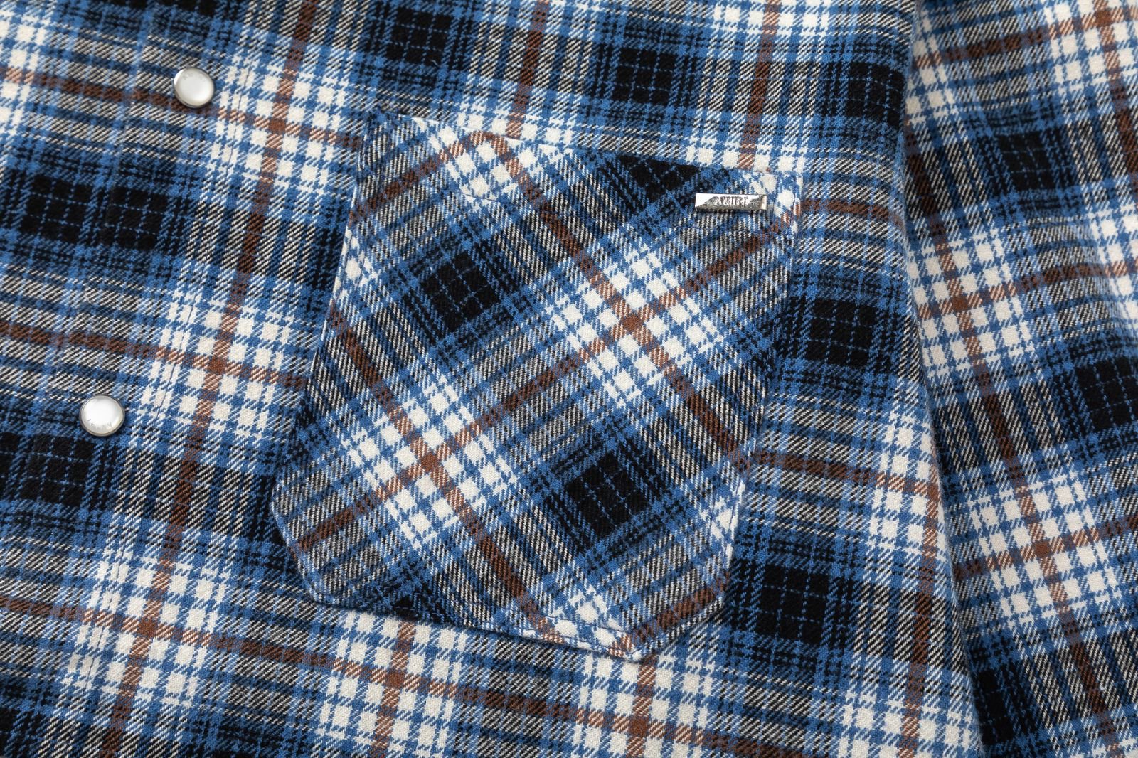 AMIRI Plaid Flannel Shirt