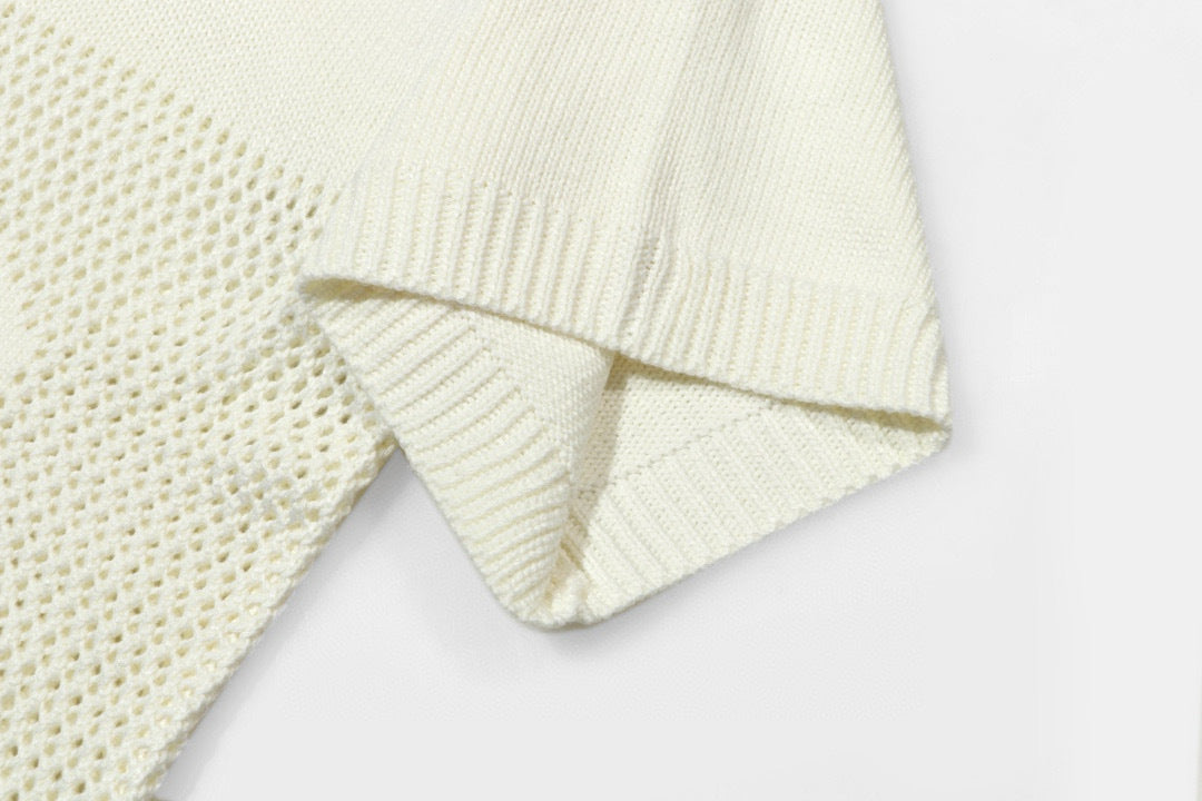 AMIRI Logo-Embossed Fine Knit Jumper