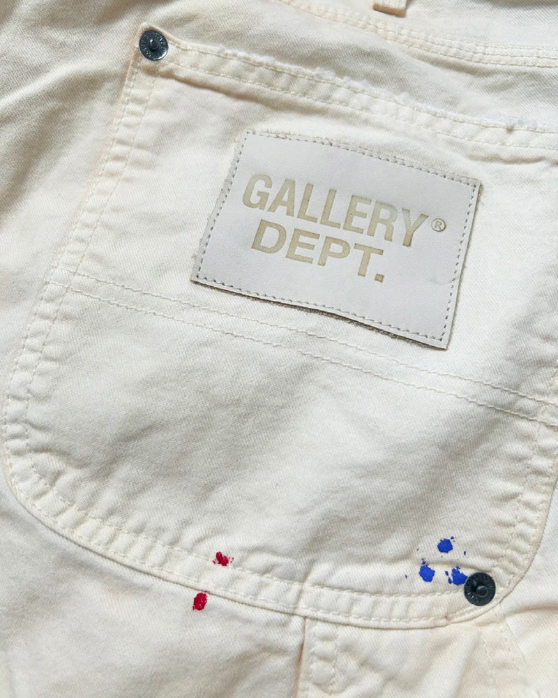 GALLERY DEPT. Flea Carpenter distressed-effect shorts