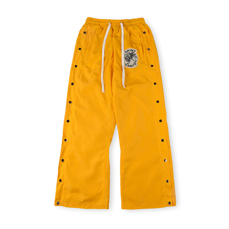 SAINT VANITY  Nylon Hooded Track  Pants “Yellow”