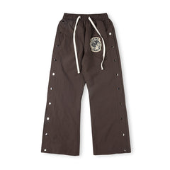 SAINT VANITY  Nylon Hooded Track  Pants “Gray”