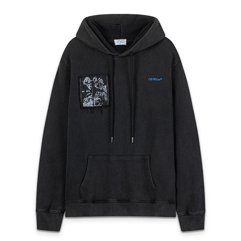 Off-White Graphic-Print Hoodie