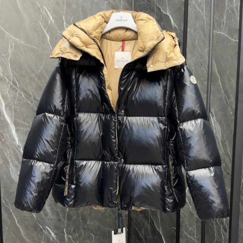 Moncler Black Down Nylon Jacket