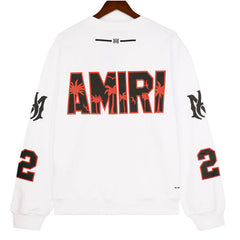 AMIRI printed cotton long-sleeved sweatshirt