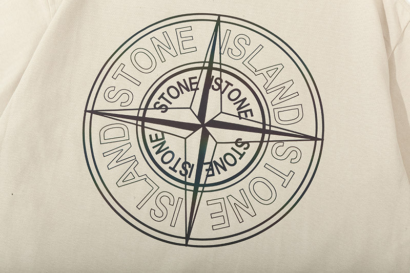 STONE ISLAND Logo Print T-Shirt