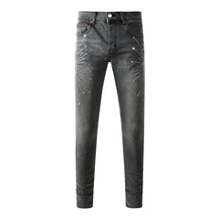 Purple Brand Crystal Diamond Jeans #9123