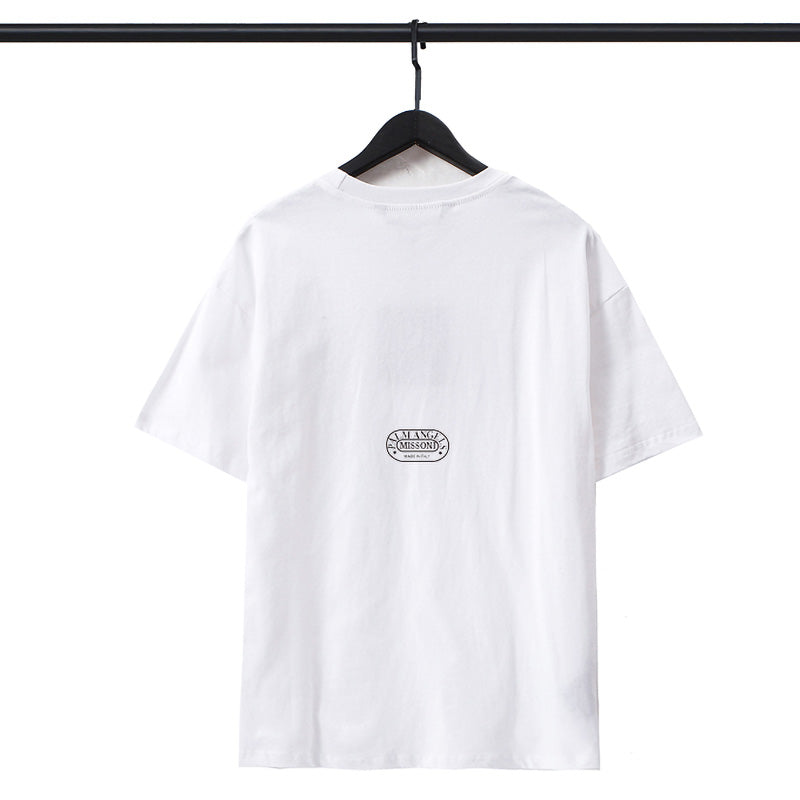 Palm Angel Melted Logo Heat Press Short Sleeve T-Shirt