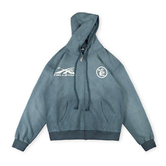 Hellstar HS Logo Zip Up Hoodie