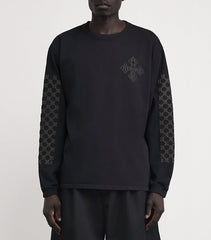 RHUDE Raised-Logo Cotton Sweatshirt