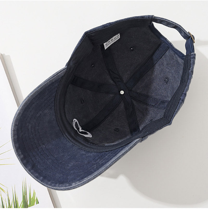 heart embroidery Hard Top Cap