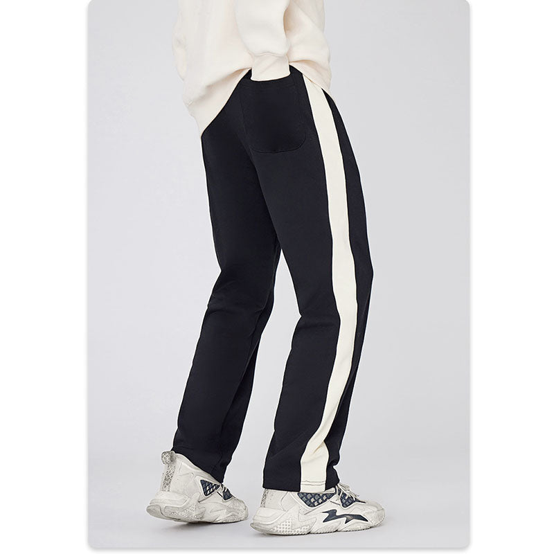 RS Contrasting color European and American street sweatpants