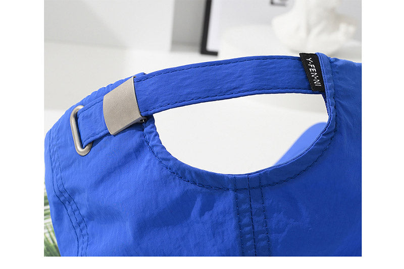 Embroidered letter R Hard Top Cap